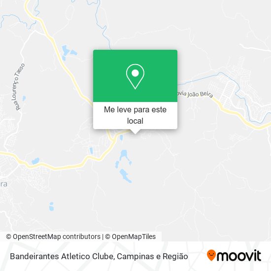 Bandeirantes Atletico Clube mapa