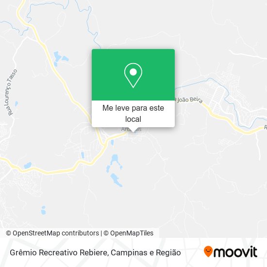 Grêmio Recreativo Rebiere mapa