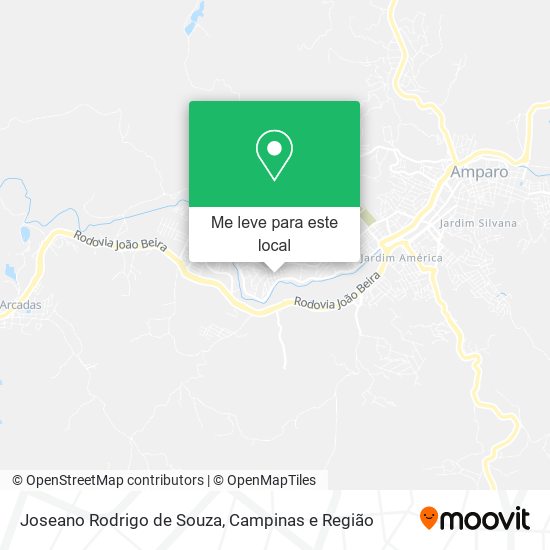 Joseano Rodrigo de Souza mapa
