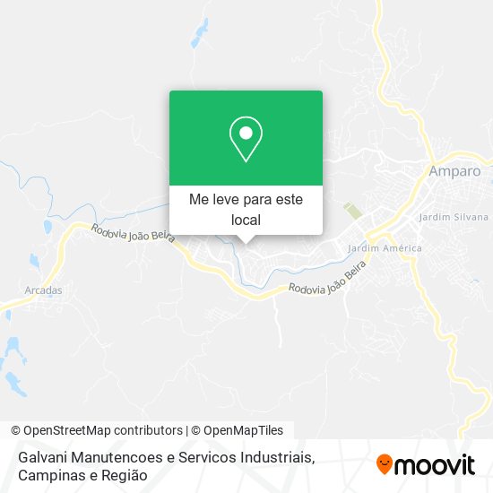 Galvani Manutencoes e Servicos Industriais mapa