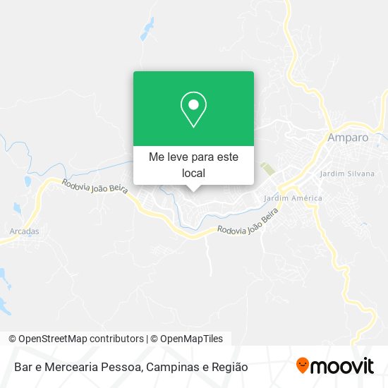 Bar e Mercearia Pessoa mapa