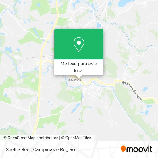 Shell Select mapa