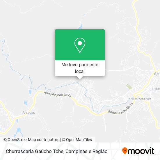 Churrascaria Gaúcho Tche mapa