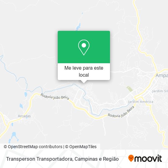 Transperson Transportadora mapa