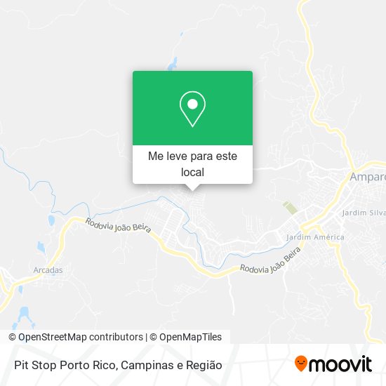 Pit Stop Porto Rico mapa