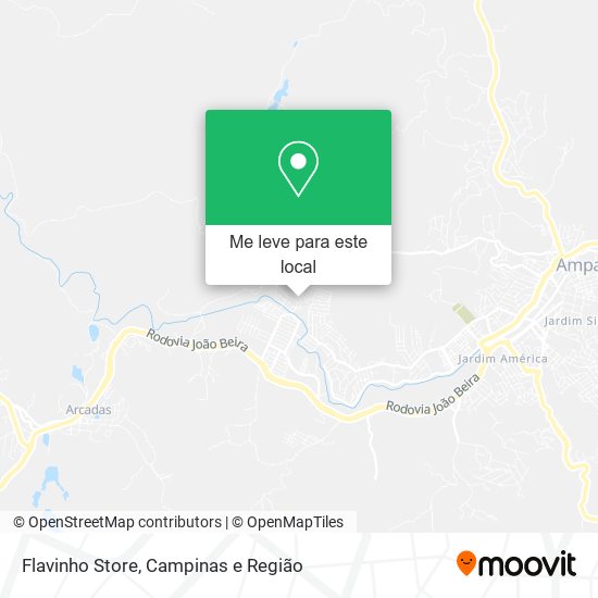 Flavinho Store mapa