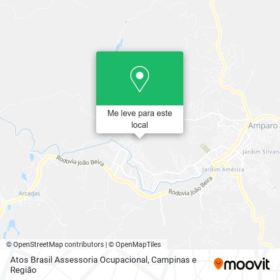 Atos Brasil Assessoria Ocupacional mapa