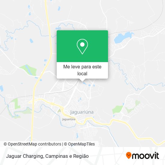 Jaguar Charging mapa