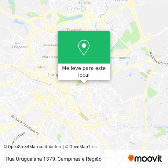 Rua Uruguaiana 1379 mapa