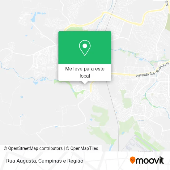 Rua Augusta mapa