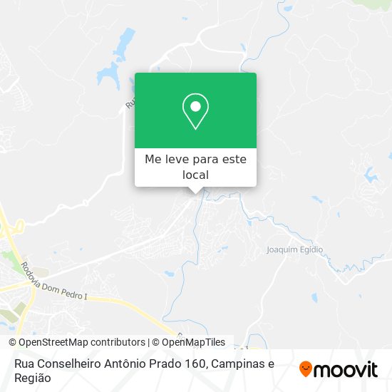 Rua Conselheiro Antônio Prado 160 mapa