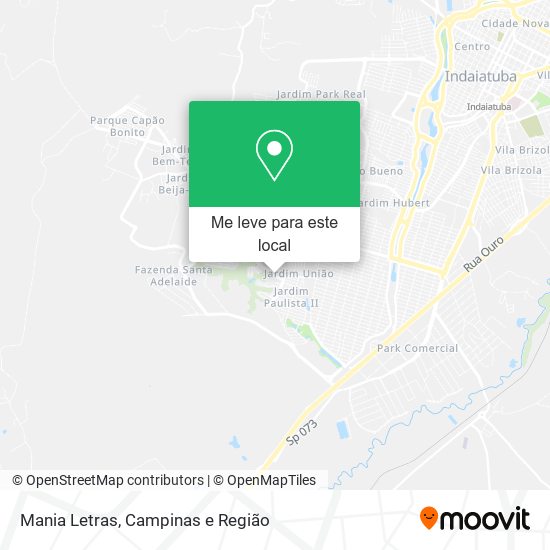 Mania Letras mapa