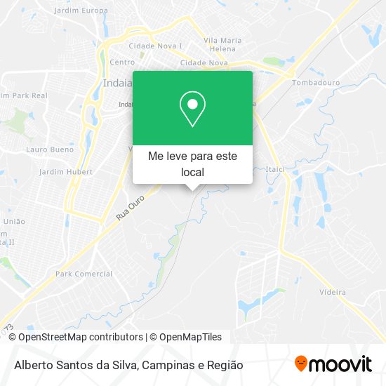 Alberto Santos da Silva mapa