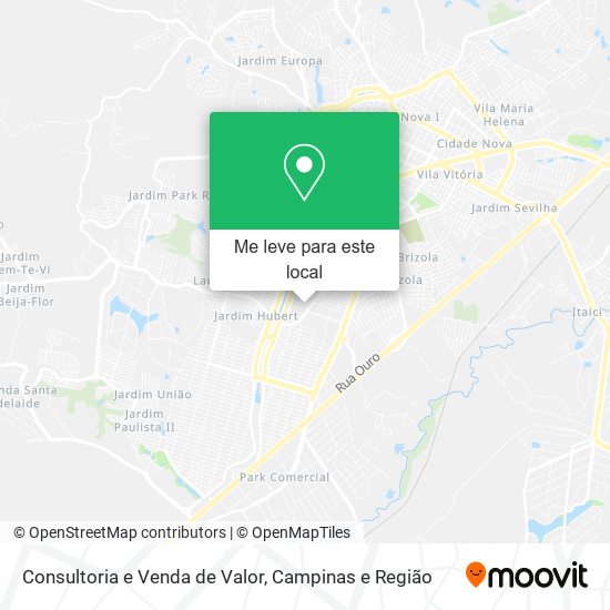 Consultoria e Venda de Valor mapa