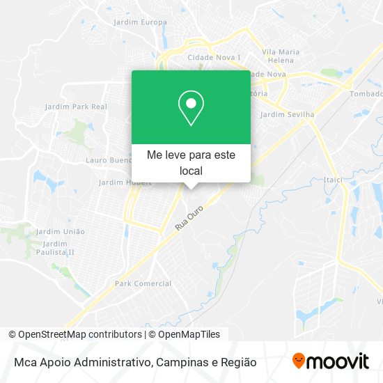 Mca Apoio Administrativo mapa