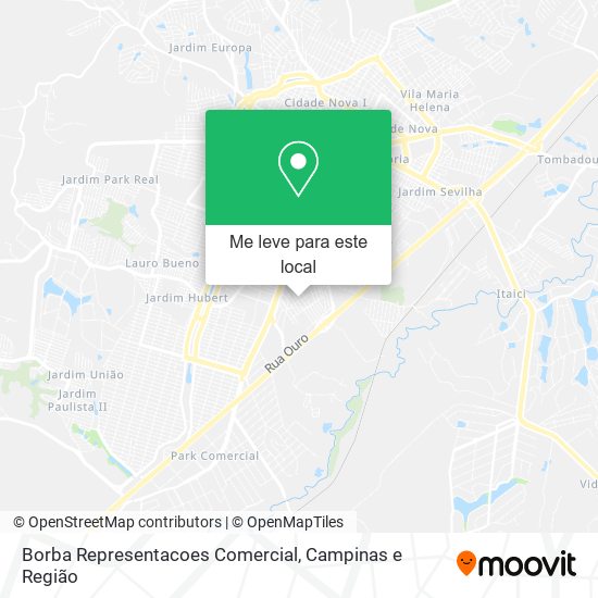 Borba Representacoes Comercial mapa