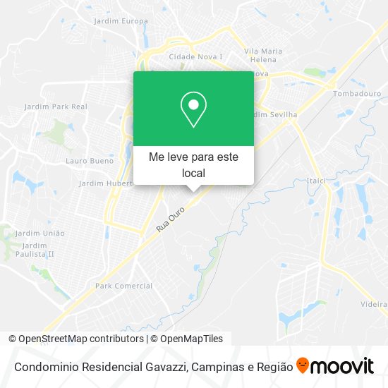 Condominio Residencial Gavazzi mapa