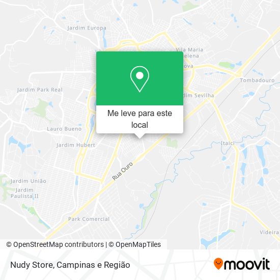 Nudy Store mapa