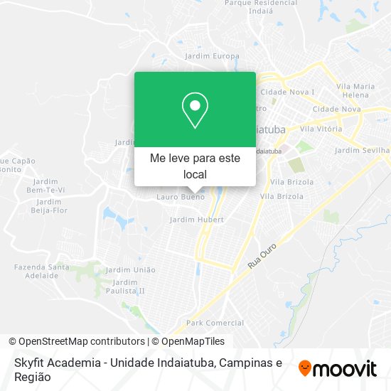 Skyfit Academia - Unidade Indaiatuba mapa