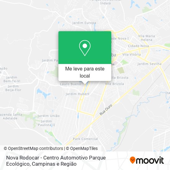Nova Rodocar - Centro Automotivo Parque Ecológico mapa
