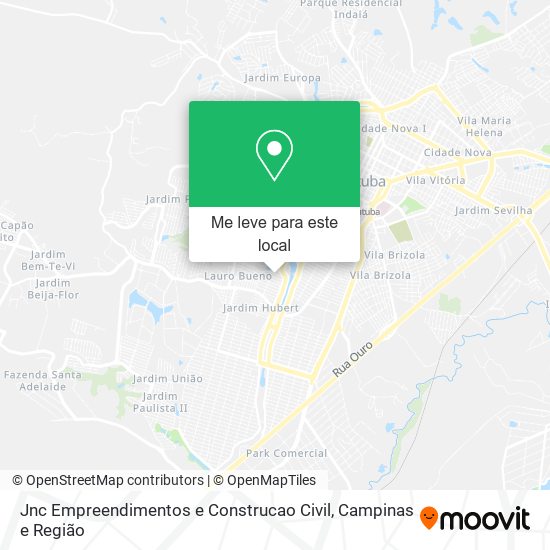 Jnc Empreendimentos e Construcao Civil mapa