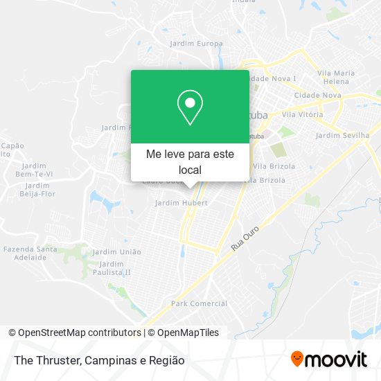 The Thruster mapa
