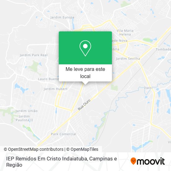 IEP Remidos Em Cristo Indaiatuba mapa