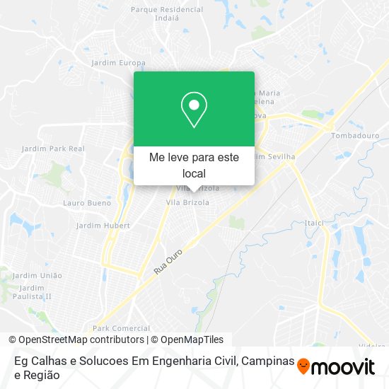 Eg Calhas e Solucoes Em Engenharia Civil mapa