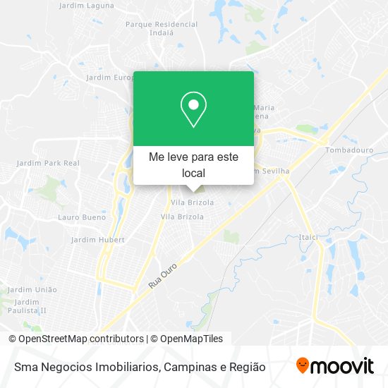 Sma Negocios Imobiliarios mapa