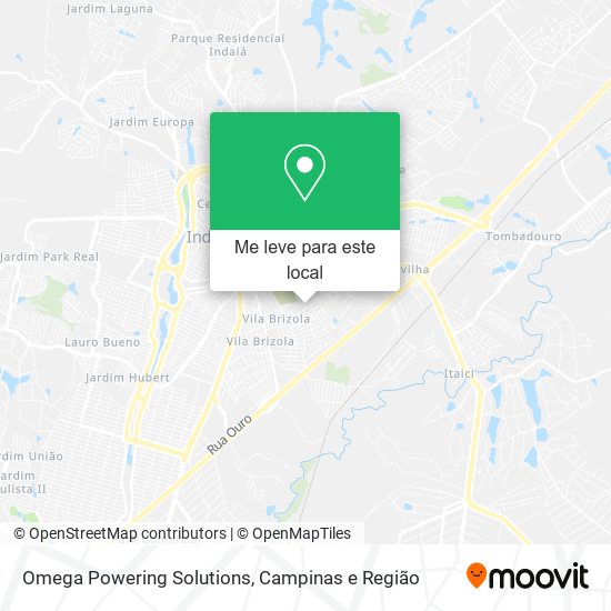 Omega Powering Solutions mapa
