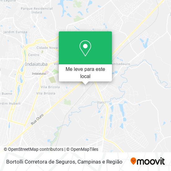 Bortolli Corretora de Seguros mapa