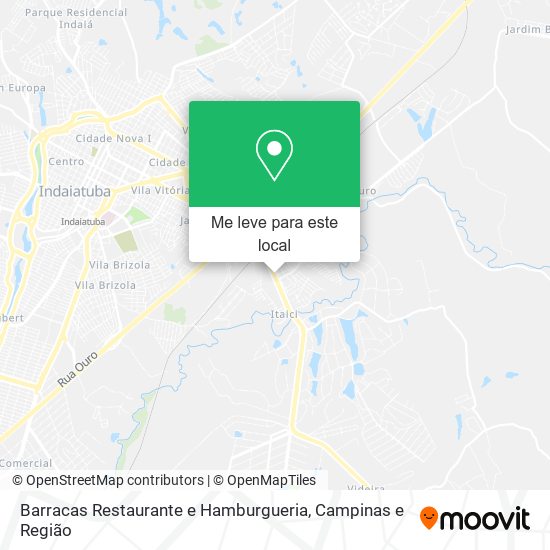 Barracas Restaurante e Hamburgueria mapa