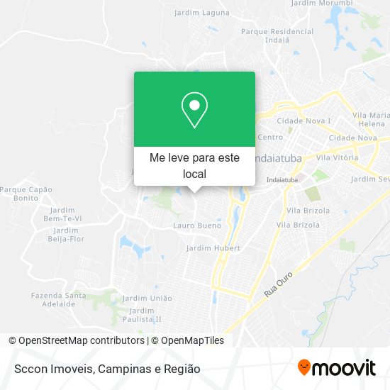 Sccon Imoveis mapa