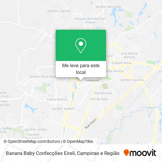 Banana Baby Confecções Eireli mapa