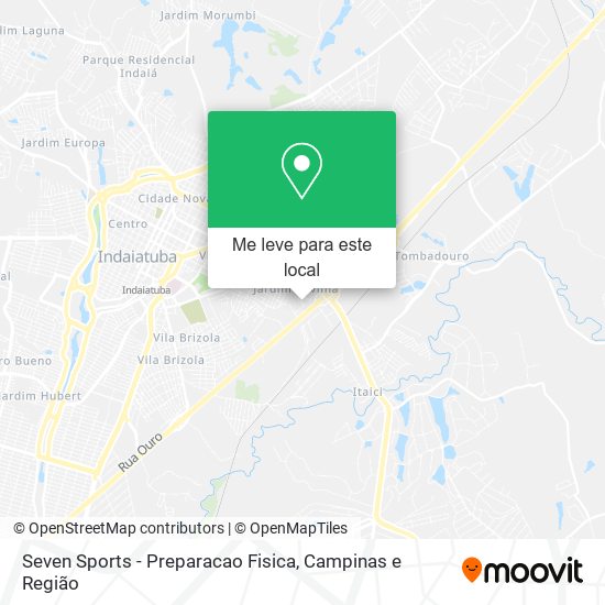 Seven Sports - Preparacao Fisica mapa