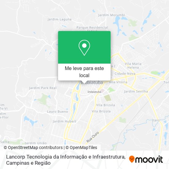 Lancorp Tecnologia da Informação e Infraestrutura mapa