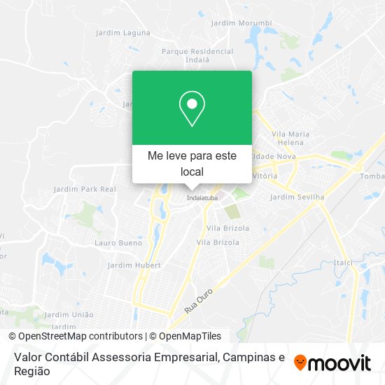 Valor Contábil Assessoria Empresarial mapa