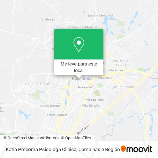 Katia Precoma Psicóloga Clinica mapa