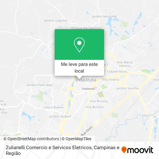 Zulianelli Comercio e Servicos Eletricos mapa