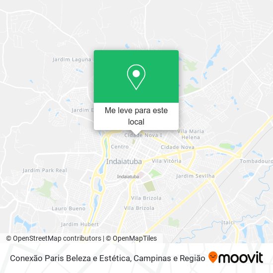 Conexão Paris Beleza e Estética mapa