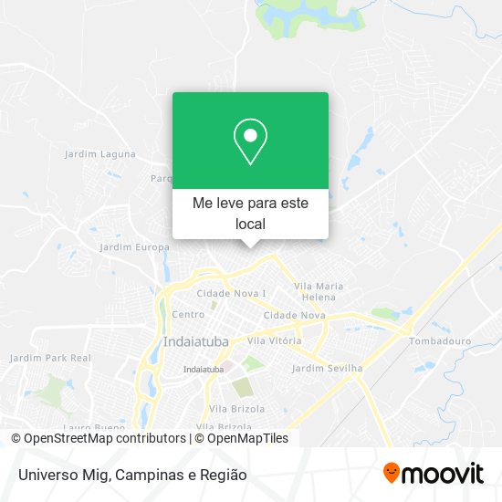 Universo Mig mapa