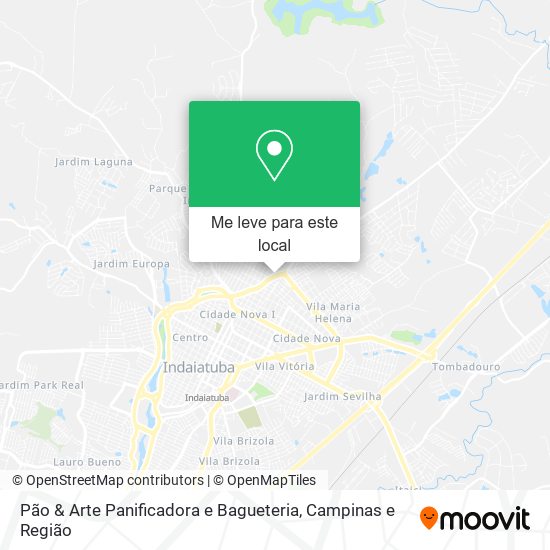 Pão & Arte Panificadora e Bagueteria mapa