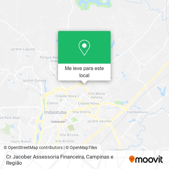 Cr Jacober Assessoria Financeira mapa