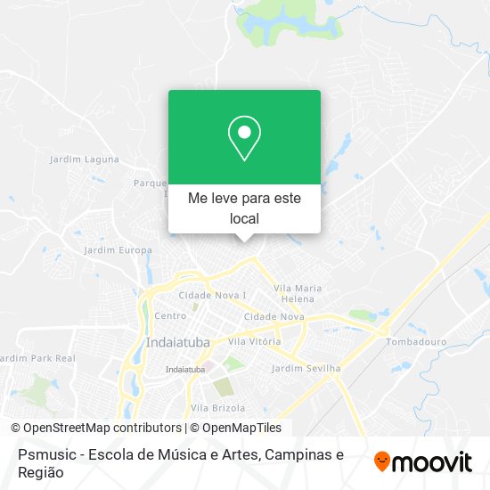 Psmusic - Escola de Música e Artes mapa