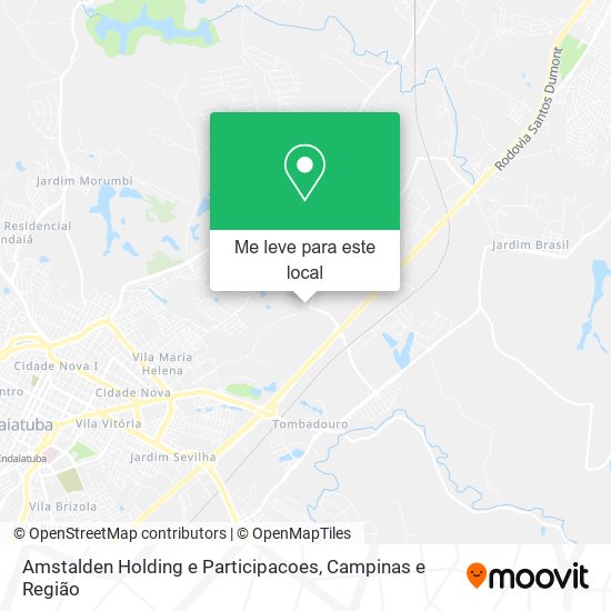 Amstalden Holding e Participacoes mapa