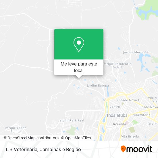 L B Veterinaria mapa