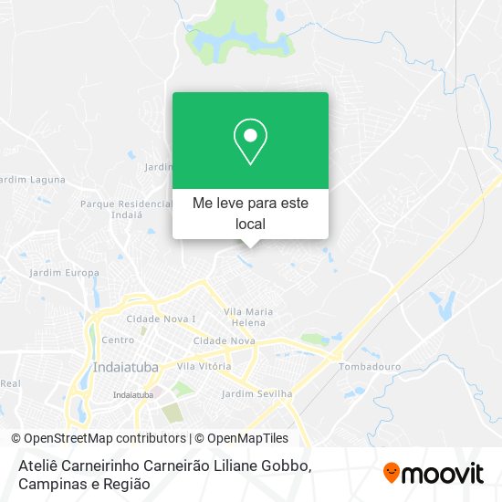 Ateliê Carneirinho Carneirão Liliane Gobbo mapa