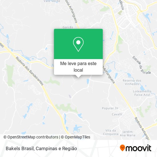 Bakels Brasil mapa