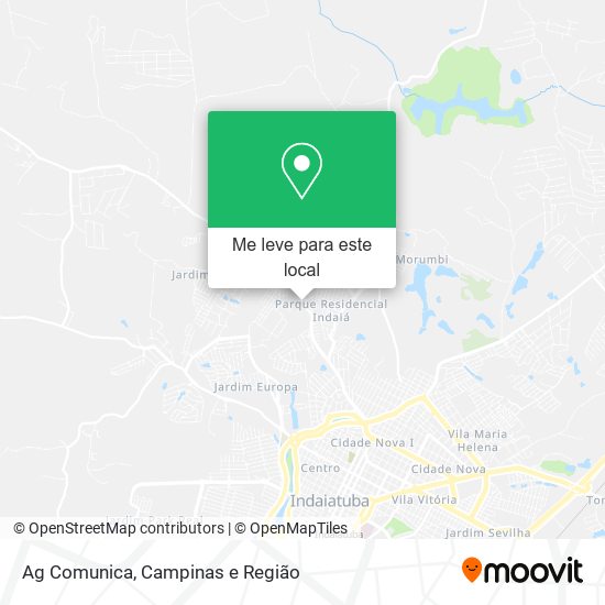 Ag Comunica mapa