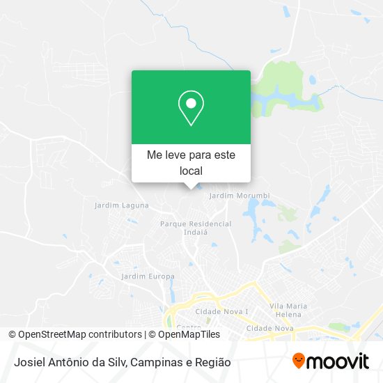 Josiel Antônio da Silv mapa